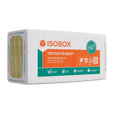 Утеплитель Изобокс 40 P Теплостандарт, 1200х610х30