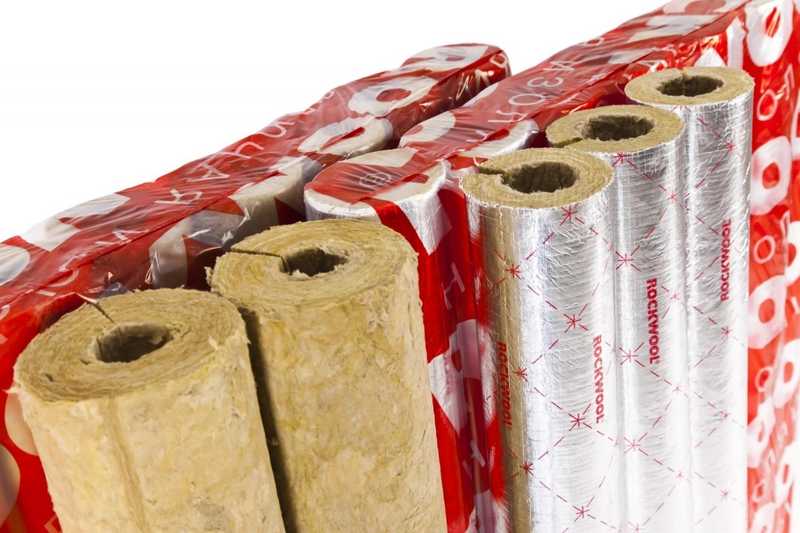Цилиндры навивные кашированные фольгой Роквул 150 60х114