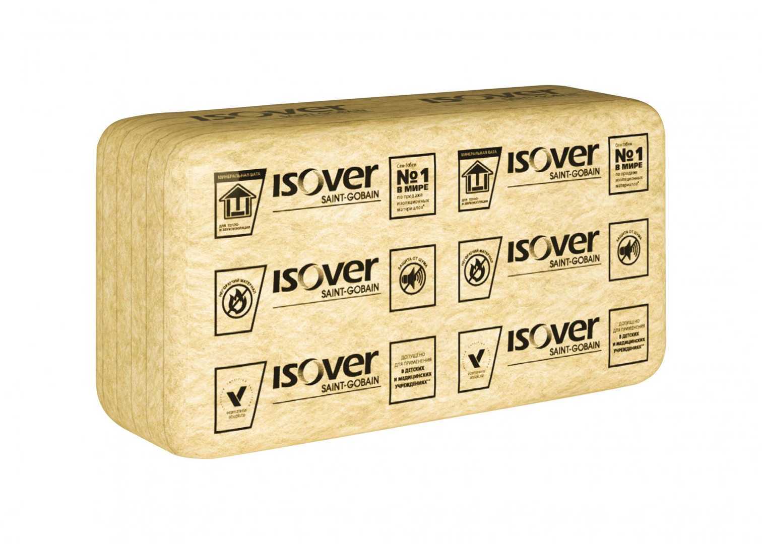 Утеплитель Isover Каркас П-37 100х610х1170
